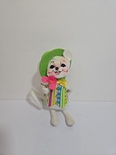 Annalee Dolls Mobilitee Mouse Sunday Best Boy Spring Easter Top Hat Flower 7