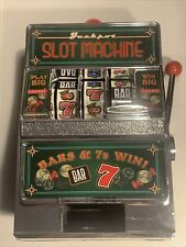 Wembley WEMCO Mini Savings Bank Slot Machine (TESTED LIGHTS SOUNDS WHEELS 100%) picture