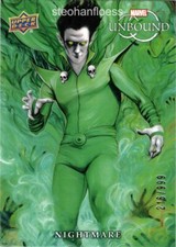 2022 Upper Deck Marvel Unbound Week #101 Nightmare /999 Fred Ian LeRoy picture
