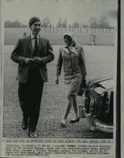 1967 Press Photo Prince Charles, heir to the British throne, and Princess Anne picture