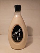 Vintage Jergens Lotion Glass Bottle 12.5 oz World's Most Famous Hand Care Prop picture