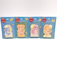NOS Vintage 1985 Care Bear Cousins Electronic Musical Plaques Sealed Lot of 4 picture