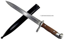 Rare WWI WWII Turkish M1935 Bayonet Scabbard Austrian Humpback picture