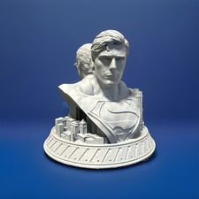 Superman Clark Kent 3dp Statue *Rare* Christopher Reeve Version DC Comics Fanart picture