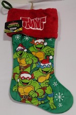 Ruz Teenage Mutant Ninja Turtles Applique Christmas Stocking Green 20