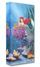 Disney Fine Art Treasures Canvas-He Loves Me-Little Mermaid-Michelle St. Laurent picture
