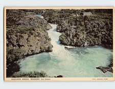 Postcard Aratiatia Rapids Wairakei NZ picture