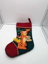 Vintage 90's Disney Tigger Winnie The Pooh Christmas Stocking 20