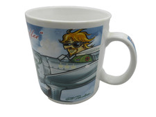 Vtg Starbucks Mug 1999 Clouds in His Coffee Gary Trudeau Doonesbury EXCELLENT picture