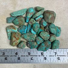 Old Stock Southwest Turquoise Rough Stone Nugget Slab Gem 625 Ct Lot 20-18 picture