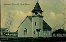 1909. LA HARPE, KANSAS. PRESBYTERIAN CHURCH. POSTCARD SS24 picture