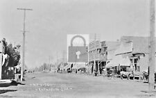 Main Street View Rathdrum Idaho ID Reprint Postcard picture