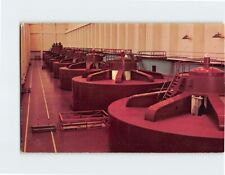 Postcard Interior West Powerhouse Grand Coulee Dam Washington USA picture