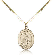 Saint Louis Medal For Women - Gold Filled Necklace On 18 Chain - 30 Day Mone... picture