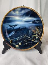 Islands Great Mamals Of The Sea Plate Collection Hamilton Wyland VTG RARE picture