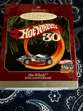 Hallmark Keepsake Vintage Hot Wheels 30th Anniversary Christmas Ornament 1998 picture