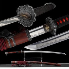Japanese Katana Soul Hand Forged 9260 Spring Steel Full Tang picture