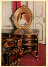 Empress Sisi Portrait Hofburg Palace Vienna Austria Postcard Unposted Vintage picture