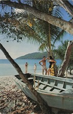 Magens Bay St. Thomas Virgin Islands Vintage Beach Postcard Dormand picture