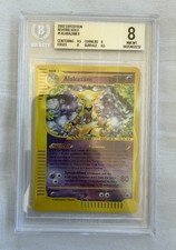 Pokemon Expedition 2002 Alakazam 1/165 Reverse Holo Card Graded Beckett BGS 8 picture