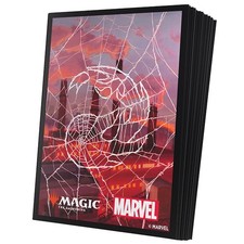 GameGenic MTG Premium Art Sleeves Standard 105ct Spider-Man - Web Mountain picture