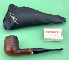 Unsmoked NOS Carey Magic Inch Billiard Estate Smoking Pipe Italy w/ Case picture
