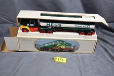 Vintage 1984 Hess LIGHTS WORK Fuel Oil Tanker Toy Truck Bank Original Box Clean picture