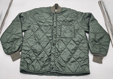 VTG Genuine US Air Force USAF Flyers CWU-9/P Quilted Liner Jacket Men's MED picture