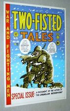 EC Comics Two-Fisted Tales 26 war comic book cover art portfolio poster: 1970's picture