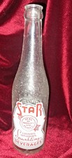 Rare Vtg 1938  Star Sparkling Beverages 12oz ACL Soda Bottle Phil PA * MINT*   picture