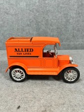 ERTL 1:25 Replica Ford 1913 Model T Coin Bank Allied Van Lines 1980s NEW picture