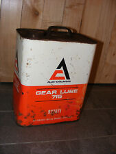 VINTAGE ALLIS-CHALMERS Gear Lube 715 2 GALLONS OIL CAN 927071 picture