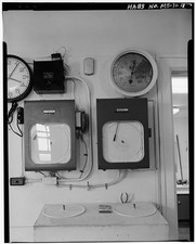 Photo:Hardin MT 1970s Water Works Pressure Gauge Chart Records Plant picture