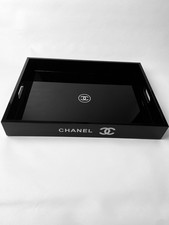 CHANEL  Black Rectangular Vanity Tray,  Organizer picture