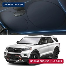 Windshield Sun Shade, Foldable Car Window Shades, 280T Visor Shade picture