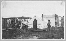 Photo:Anchorage Alaska Horses Pulling Tent 1900s Horse Team picture