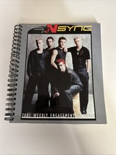 2001 NSYNC Small Notebook Calendar Y2K Justin Timberlake (Look At All Photos) picture