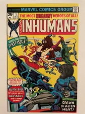 INHUMANS #1 (1975) - vintage comic - est VFN (8.0) or higher picture