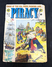 PIRACY #2 SIGNED BY AL FELDSTEIN EC Comics 1954 Golden Age Pre Code New Trend picture