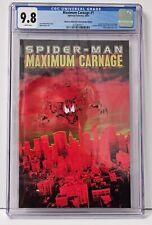 CGC 9.8 Spider-Man Maximum Carnage #1 Mexican Foil Edition El Quinto Mundo 2022 picture