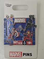 RARE / HARD TO FIND Disney Cruise Line Marvel Day at Sea Limited Release Pin picture