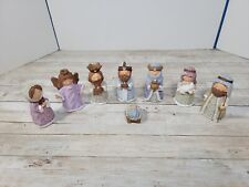 Ganz Mini Nativity 8-Piece Set~Knit Button Resin Figurines Jesus 3