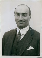 1925 London England Jan Ciechanowski Polish Ambassador Historic Press Photo 5x7 picture