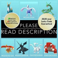 Legendary Pokemons 2020 Year Mark Lucky Guaranteed - Non Shiny - Pokemon Go picture