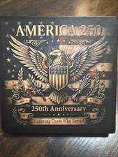 What A Beautiful Set Of “9” 250th USA Anniversary Coins in Collector Box picture