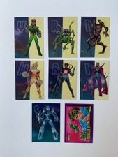 1993 Classic Deathwatch 2000 Complete Hybrid Cels Set HC1-HC7 + Card 82 picture