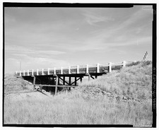 Photo:Hysham Montana Buckingham Coulee Bridge Highway 311 1900s picture