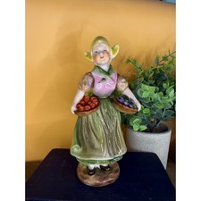 Vintage Ardalt Japan Lenwile China Verithin Dutch Girl Figurine 6571 picture