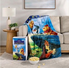 Disney The Lion King  Classic VHS Boxed Silk Touch Throw Blanket 50