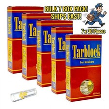 TARBLOCK Cigarette Filter Tips - 7 Packs x 30 count (210 Filters Total) picture